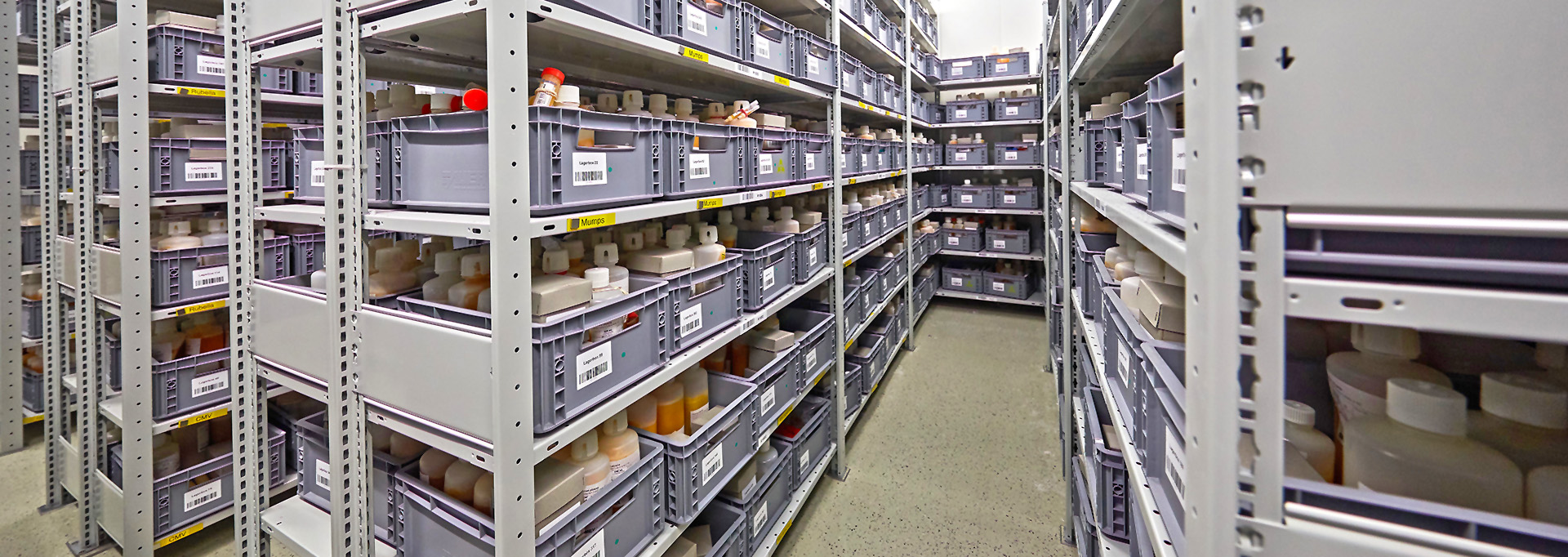 Biomex Cold storage room for biomaterials